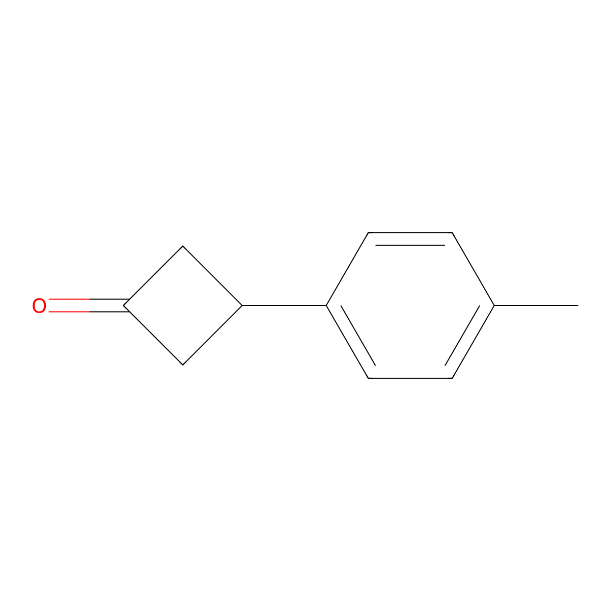 3-(4-Methylphenyl)cyclobutanone molecular structure, CAS 152714-09-5