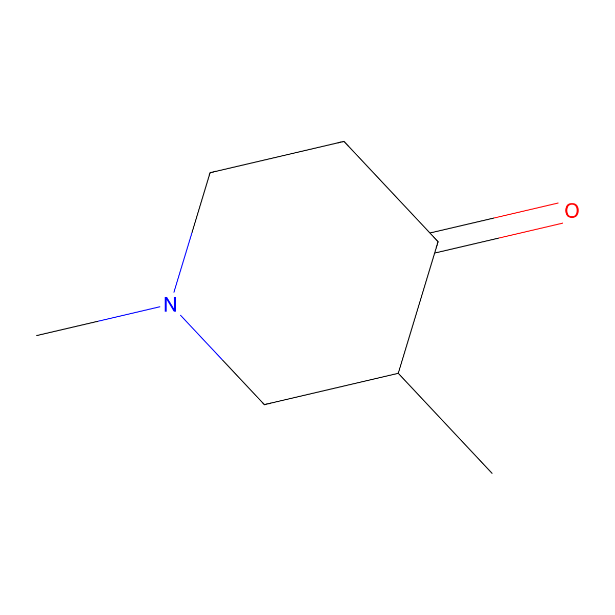 (3R)-1,3-dimethylpiperidin-4-one molecular structure, CAS 1527494-98-9