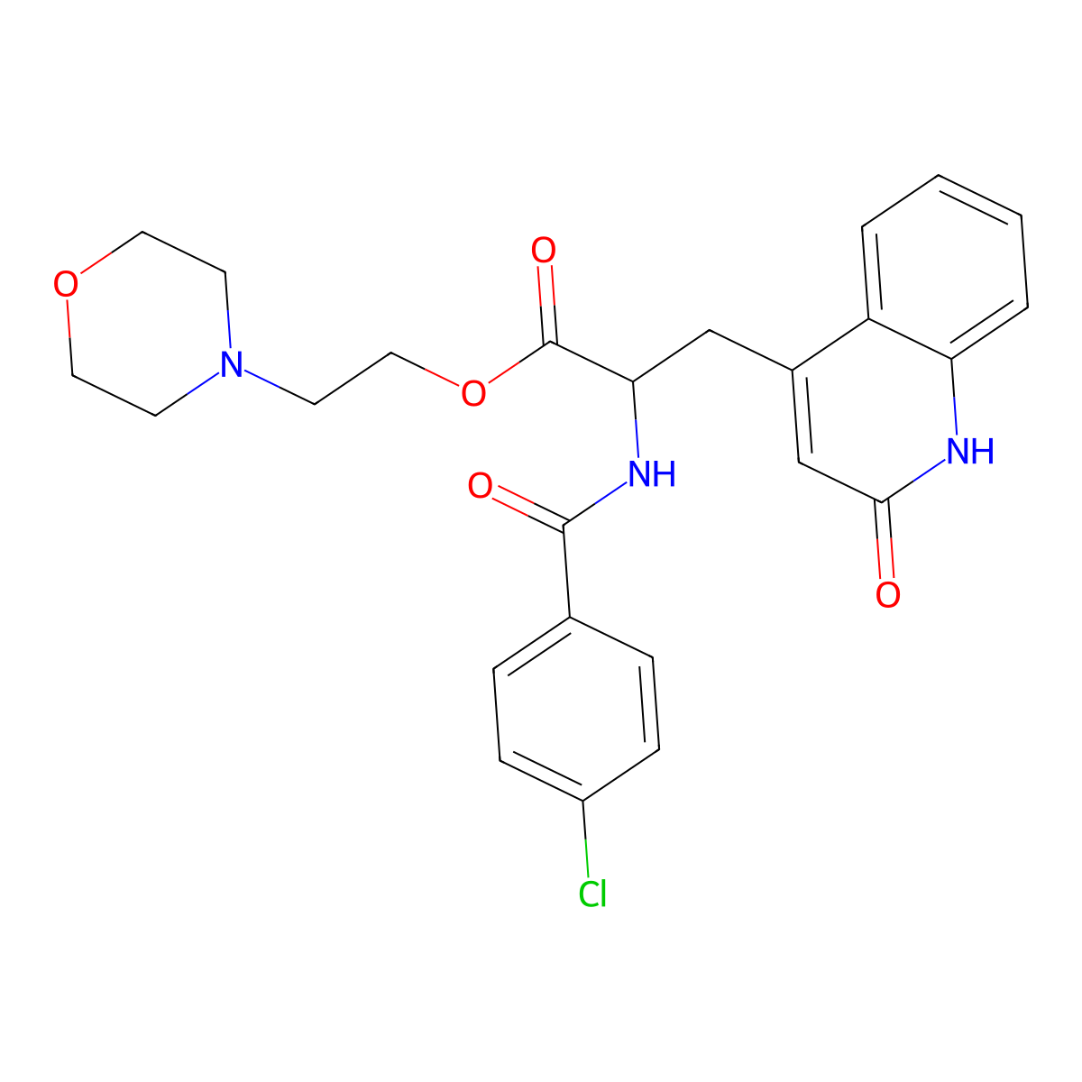 Rebamipide Mofetil molecular structure, CAS 1527495-76-6