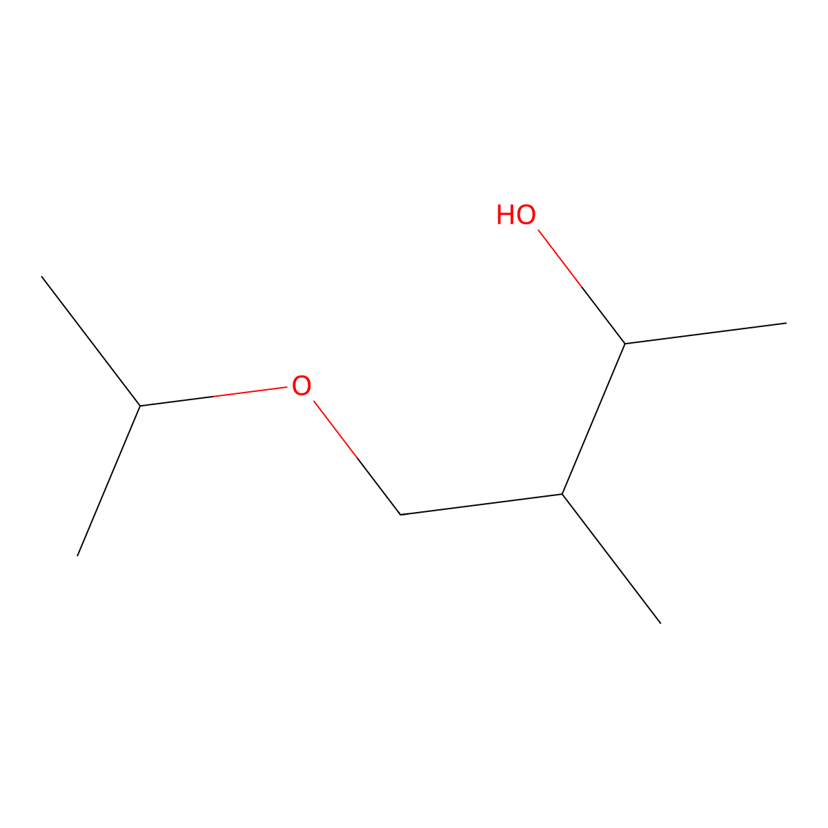 3-Methyl-4-(propan-2-yloxy)butan-2-OL molecular structure, CAS 1527655-08-8