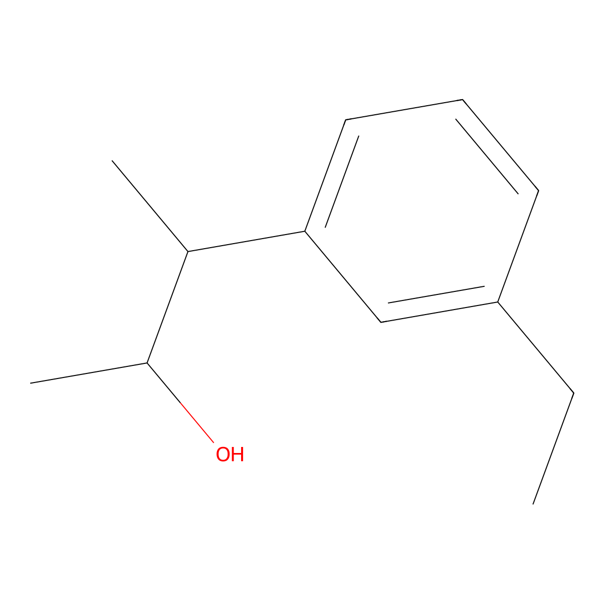3-(3-Ethylphenyl)butan-2-ol molecular structure, CAS 1527666-40-5