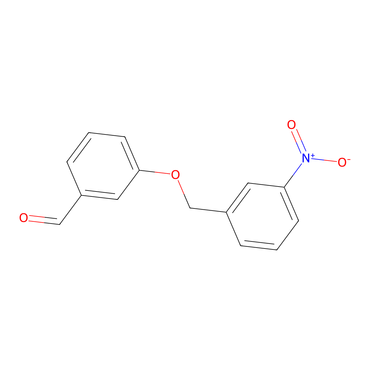 3-[(3-Nitrobenzyl)oxy]benzaldehyde molecular structure, CAS 152793-24-3