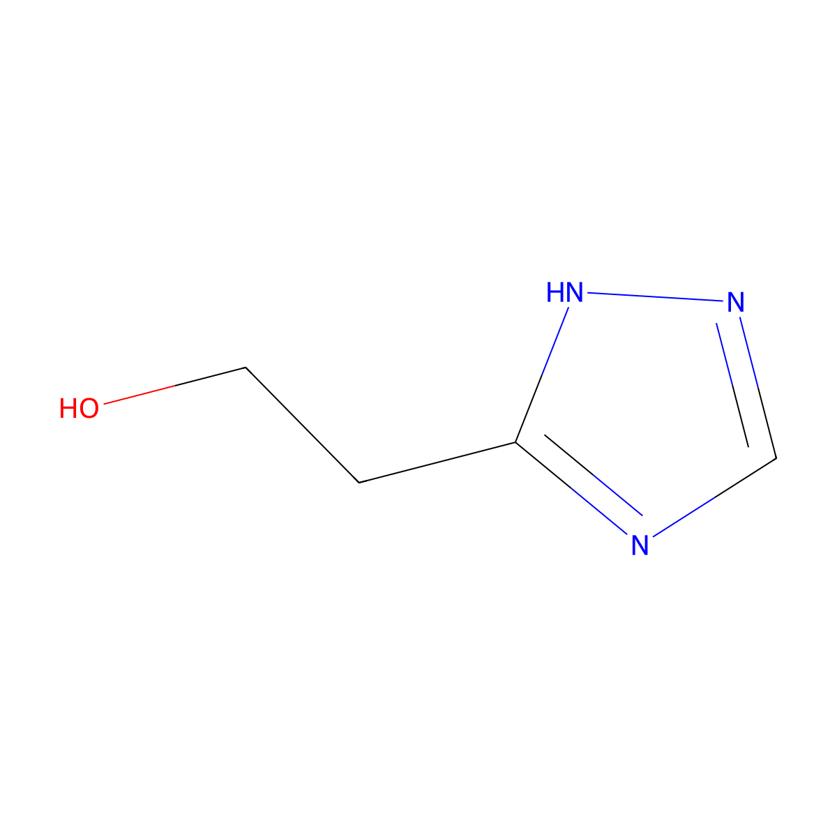 2-(1H-1,2,4-triazol-3-yl)ethan-1-ol molecular structure, CAS 1528031-66-4