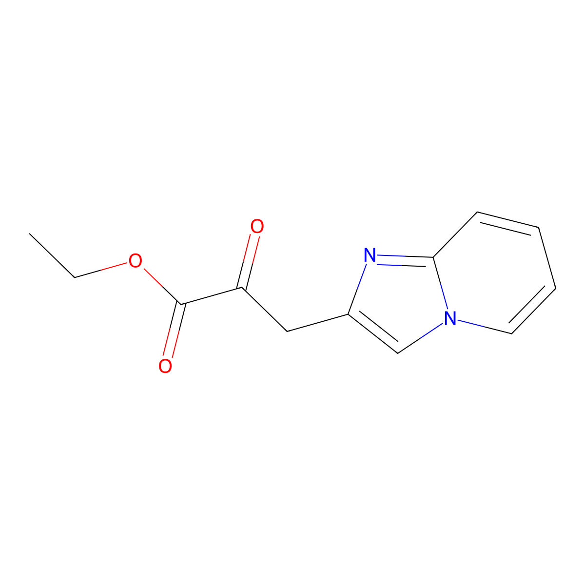 A-Oxo-imidazo[1,2-A]pyridine-3-propanoic acid ethyl ester molecular structure, CAS 152831-79-3