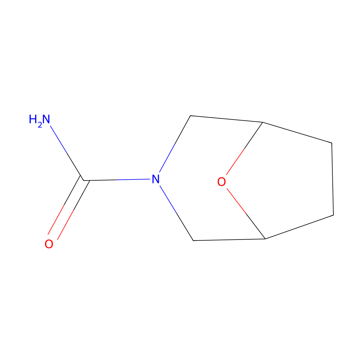 8-Oxa-3-azabicyclo[3.2.1]octane-3-carboxamide molecular structure, CAS 1528340-99-9
