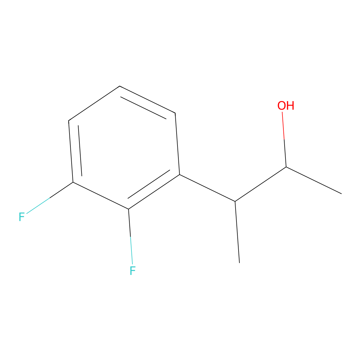 3-(2,3-Difluorophenyl)butan-2-ol molecular structure, CAS 1529141-05-6