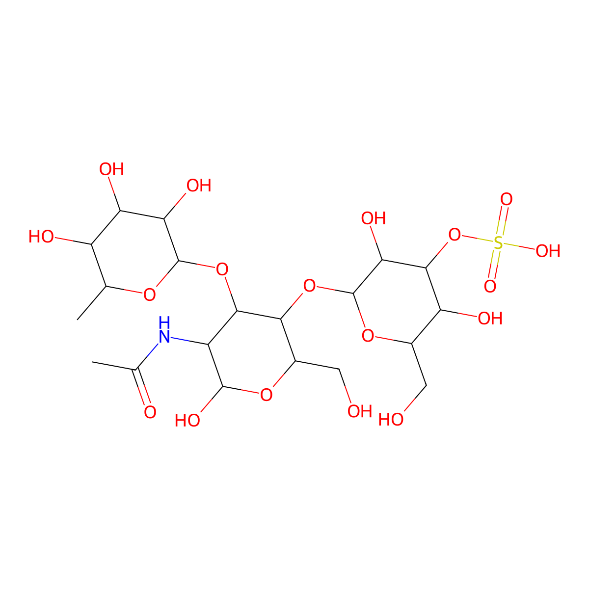 GlyTouCan:G93778FA molecular structure, CAS 152932-65-5
