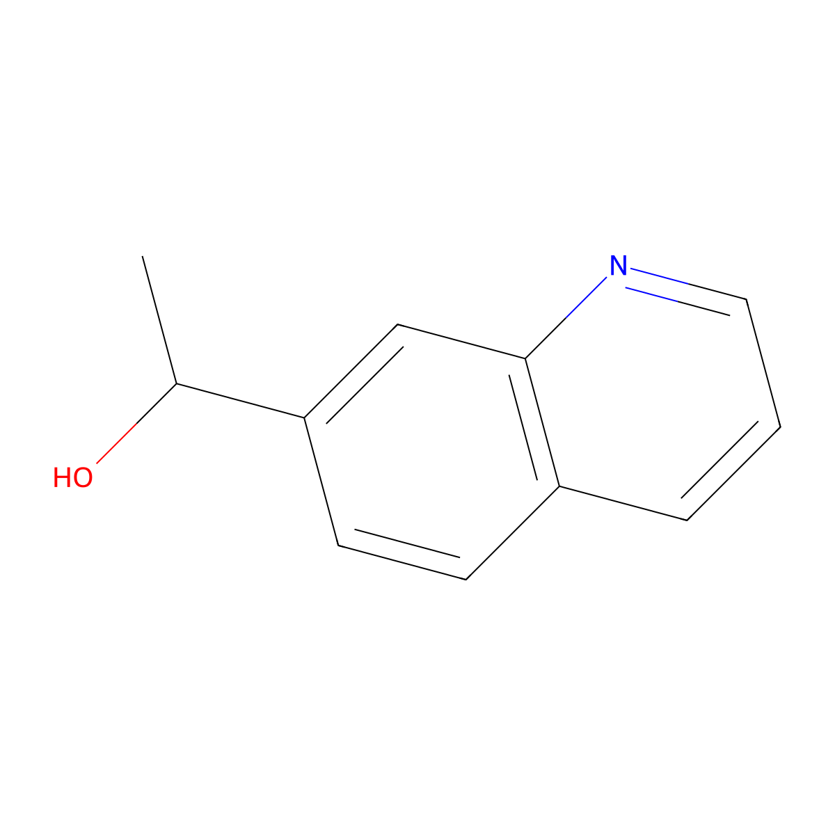 1-(Quinolin-7-yl)ethanol molecular structure, CAS 1529728-34-4