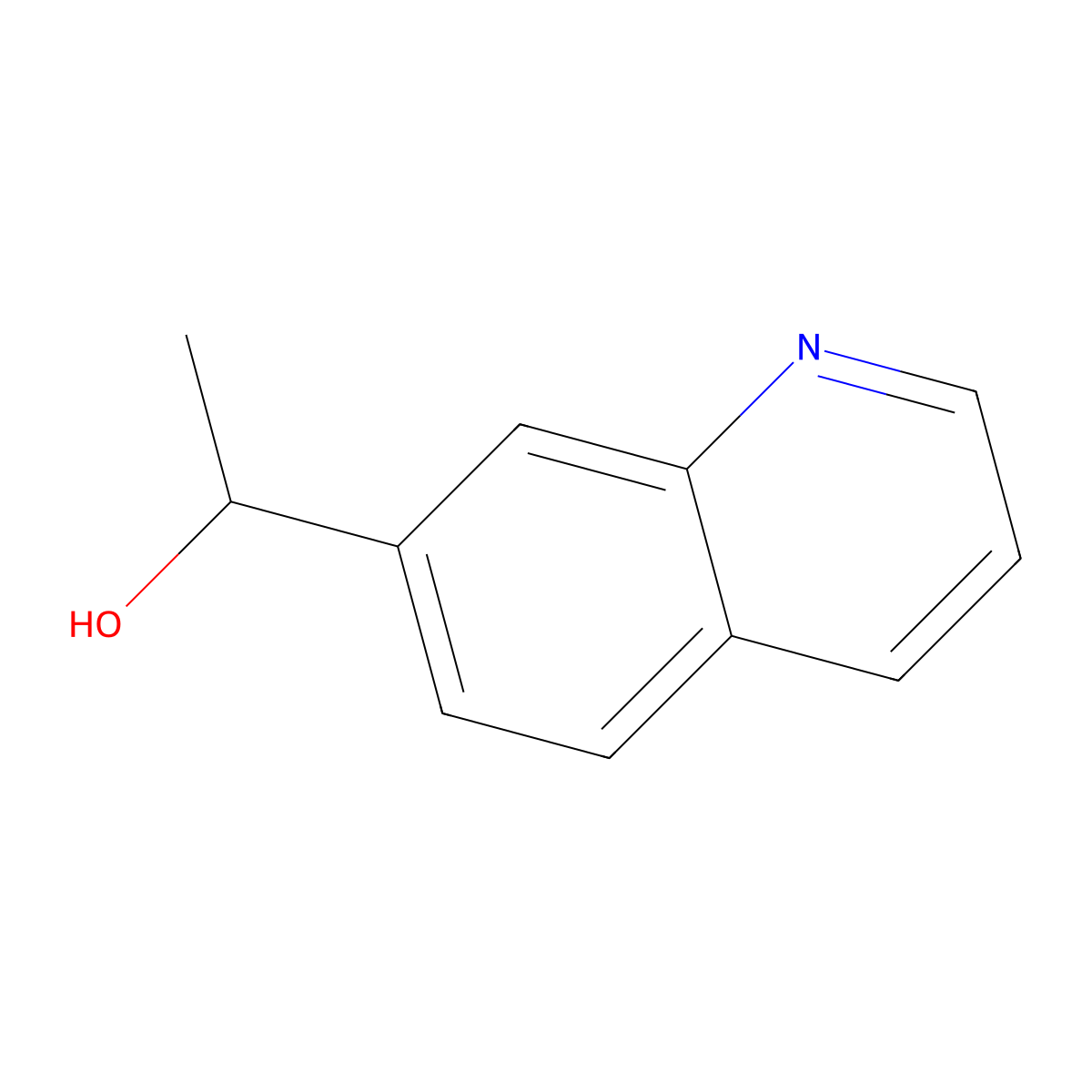 1-(Quinolin-7-yl)ethanol molecular structure, CAS 1529728-34-4