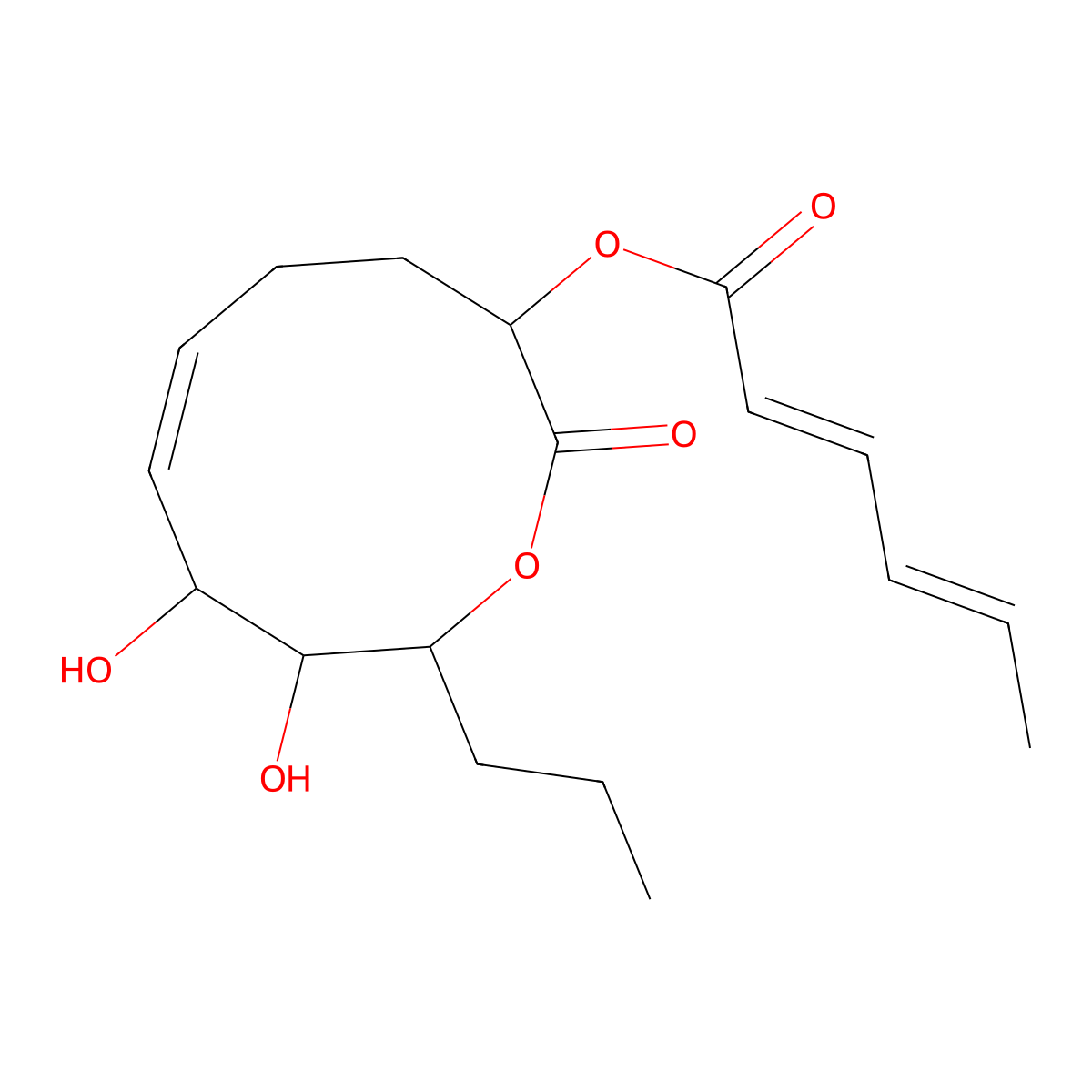 Pinolidoxin molecular structure, CAS 152985-39-2