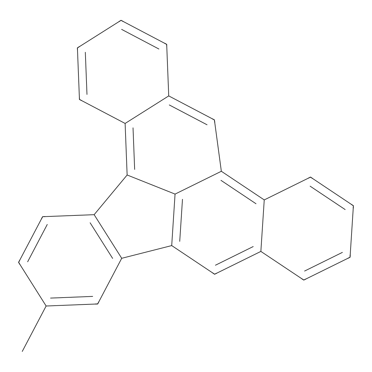 Dibenz(a,e)aceanthrylene, 7-methyl- molecular structure, CAS 15299-08-8