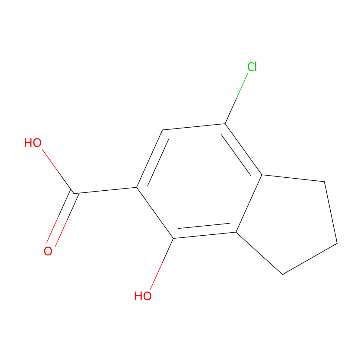 Clorindanic Acid molecular structure, CAS 153-43-5