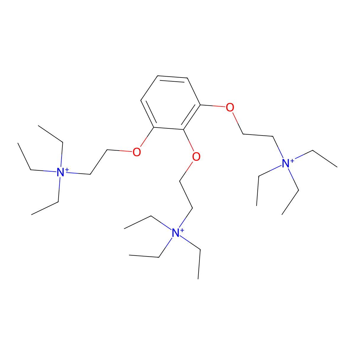 Triethylgallamine molecular structure, CAS 153-76-4
