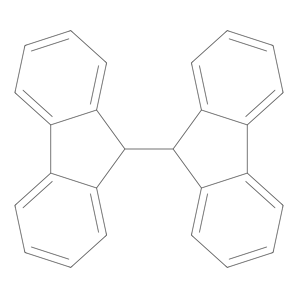 9,9'-Bifluorene molecular structure, CAS 1530-12-7