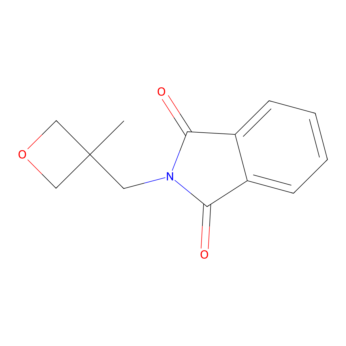 2-[(3-Methyloxetan-3-yl)methyl]isoindole-1,3-dione molecular structure, CAS 153004-74-1