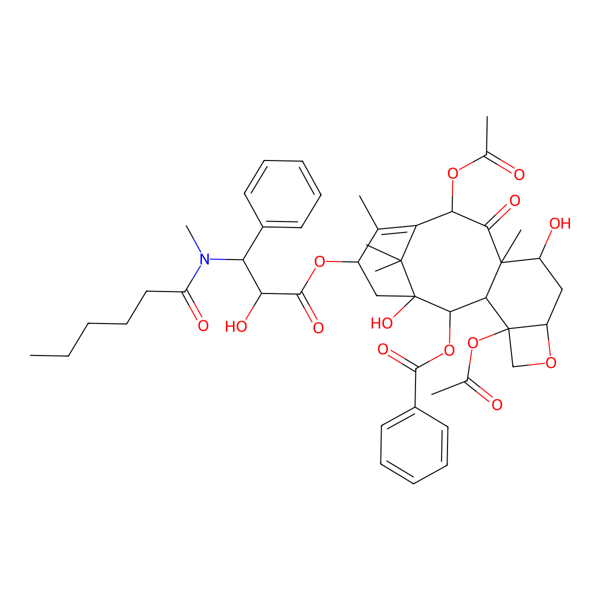 N-Methyltaxol C molecular structure, CAS 153083-53-5