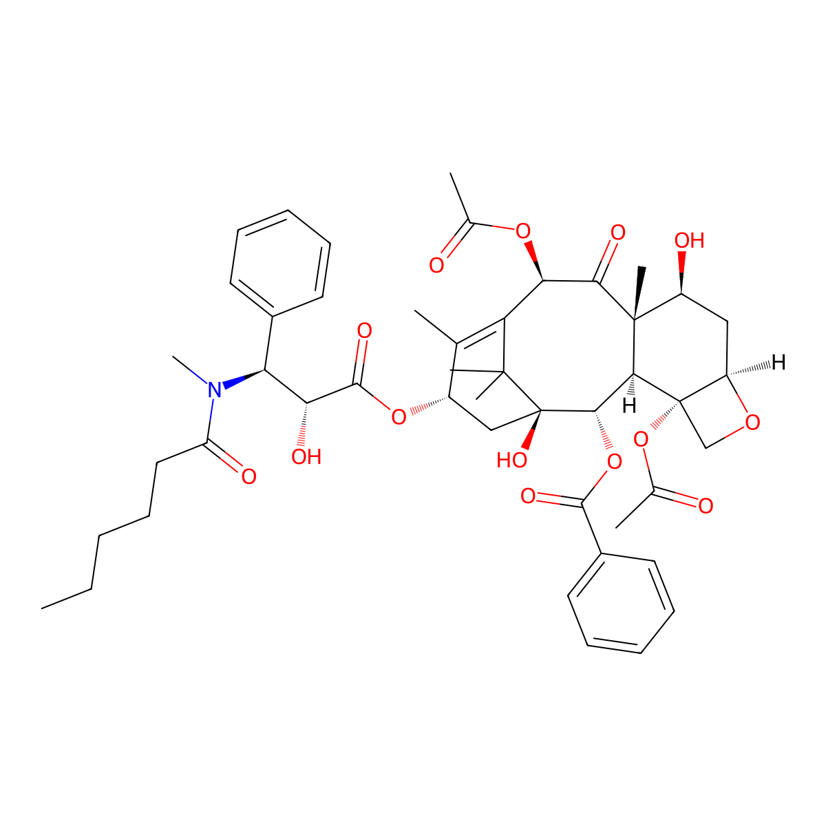 N-Methyltaxol C molecular structure, CAS 153083-53-5