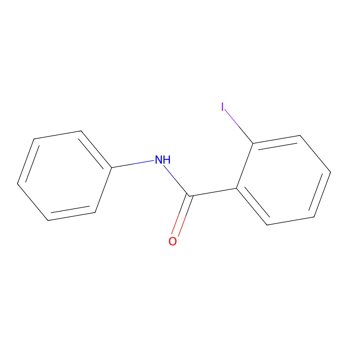 Benodanil molecular structure, CAS 15310-01-7