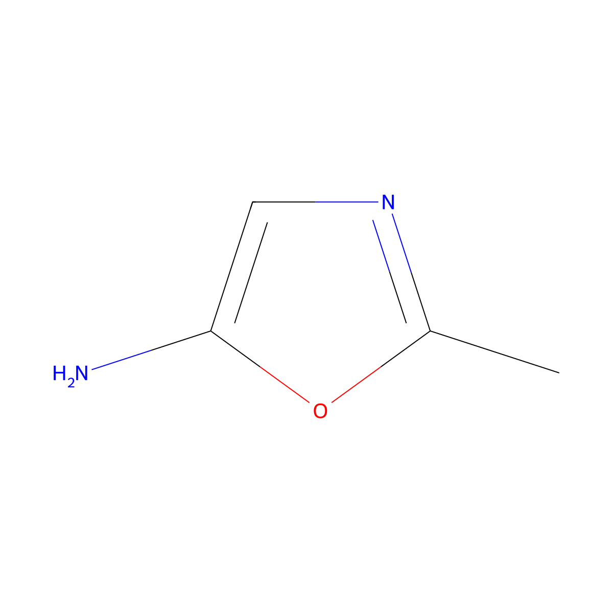 2-Methyloxazol-5-amine molecular structure, CAS 153138-07-9