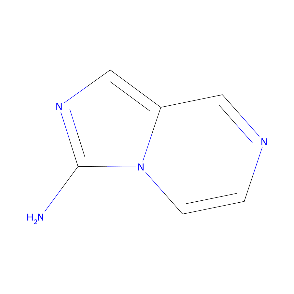 Imidazo[1,5-a]pyrazin-3-amine molecular structure, CAS 1531522-12-9