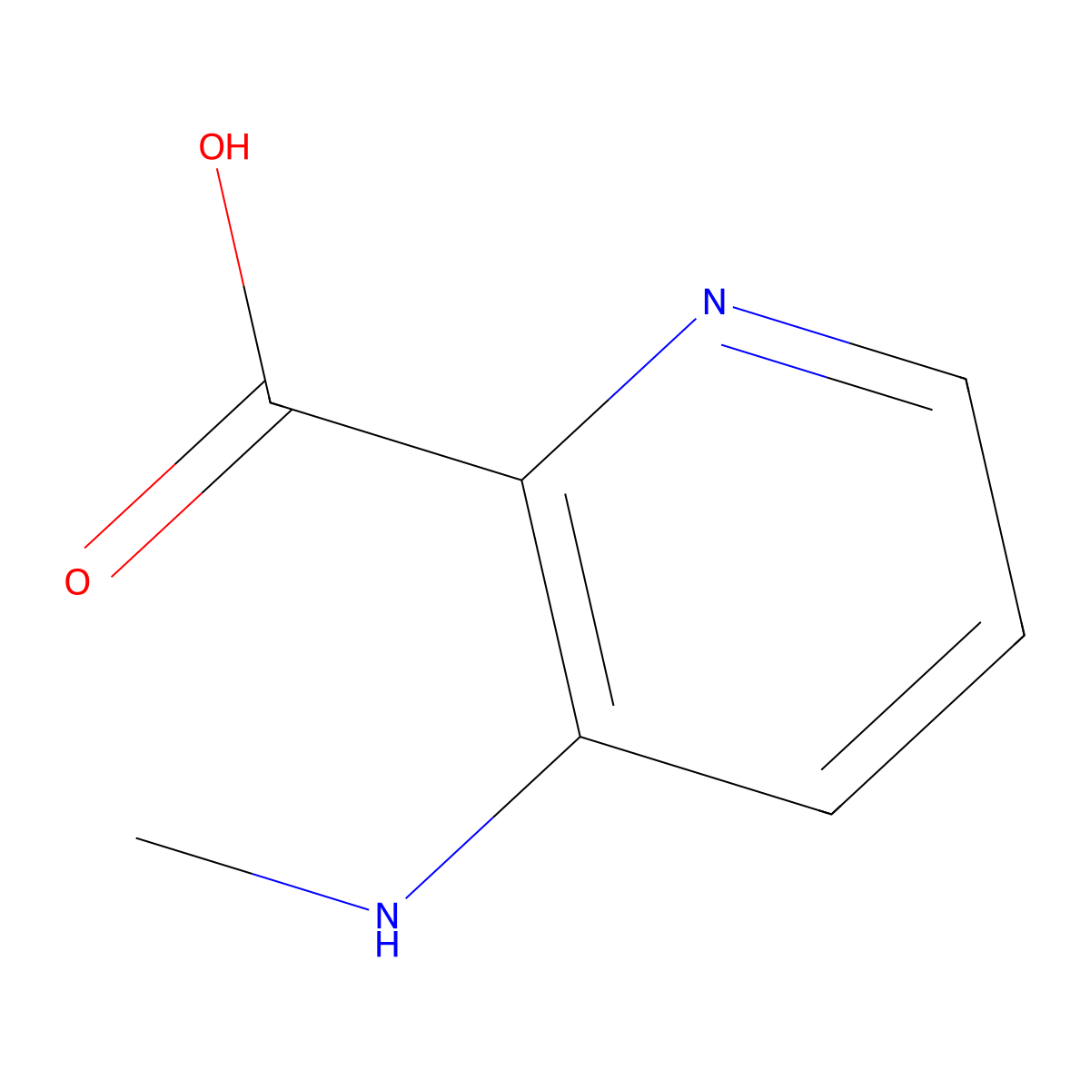 3-(Methylamino)picolinic acid molecular structure, CAS 1531667-98-7