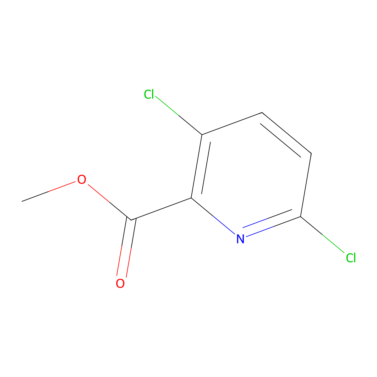Clopyralid-methyl molecular structure, CAS 1532-24-7