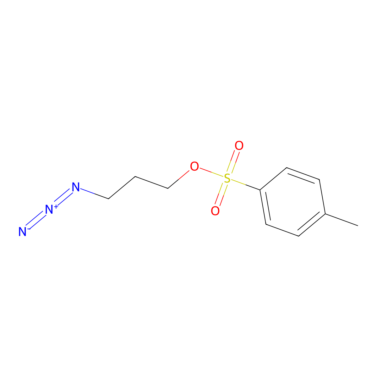 3-Azidopropyl 4-methylbenzenesulfonate molecular structure, CAS 153207-76-2