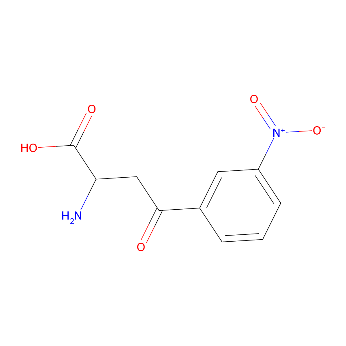 (3-Nitrobenzoyl)alanine molecular structure, CAS 153212-71-6