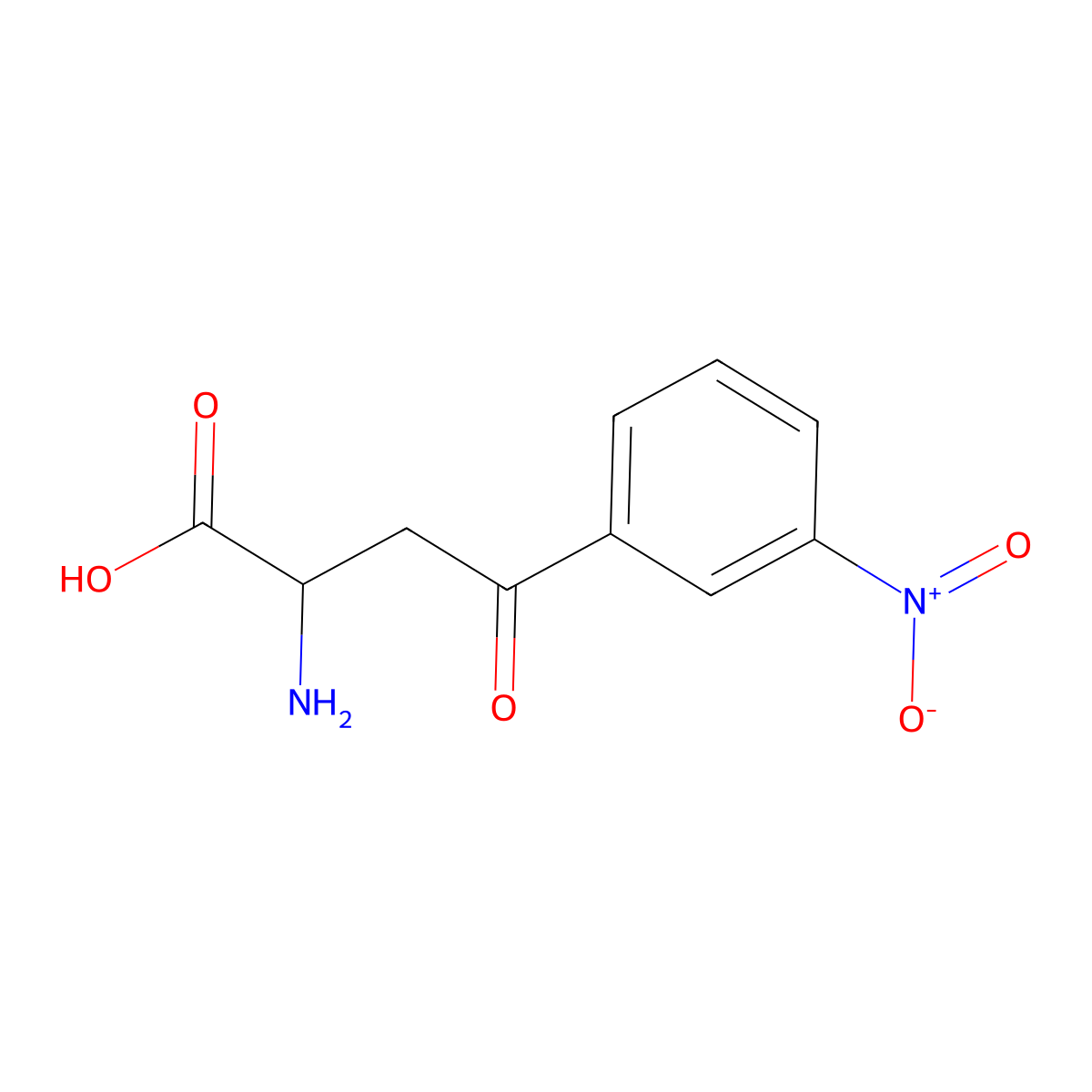 (3-Nitrobenzoyl)alanine molecular structure, CAS 153212-71-6