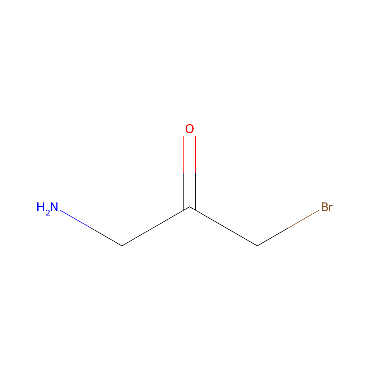 1-Amino-3-bromopropan-2-one molecular structure, CAS 1532538-73-0