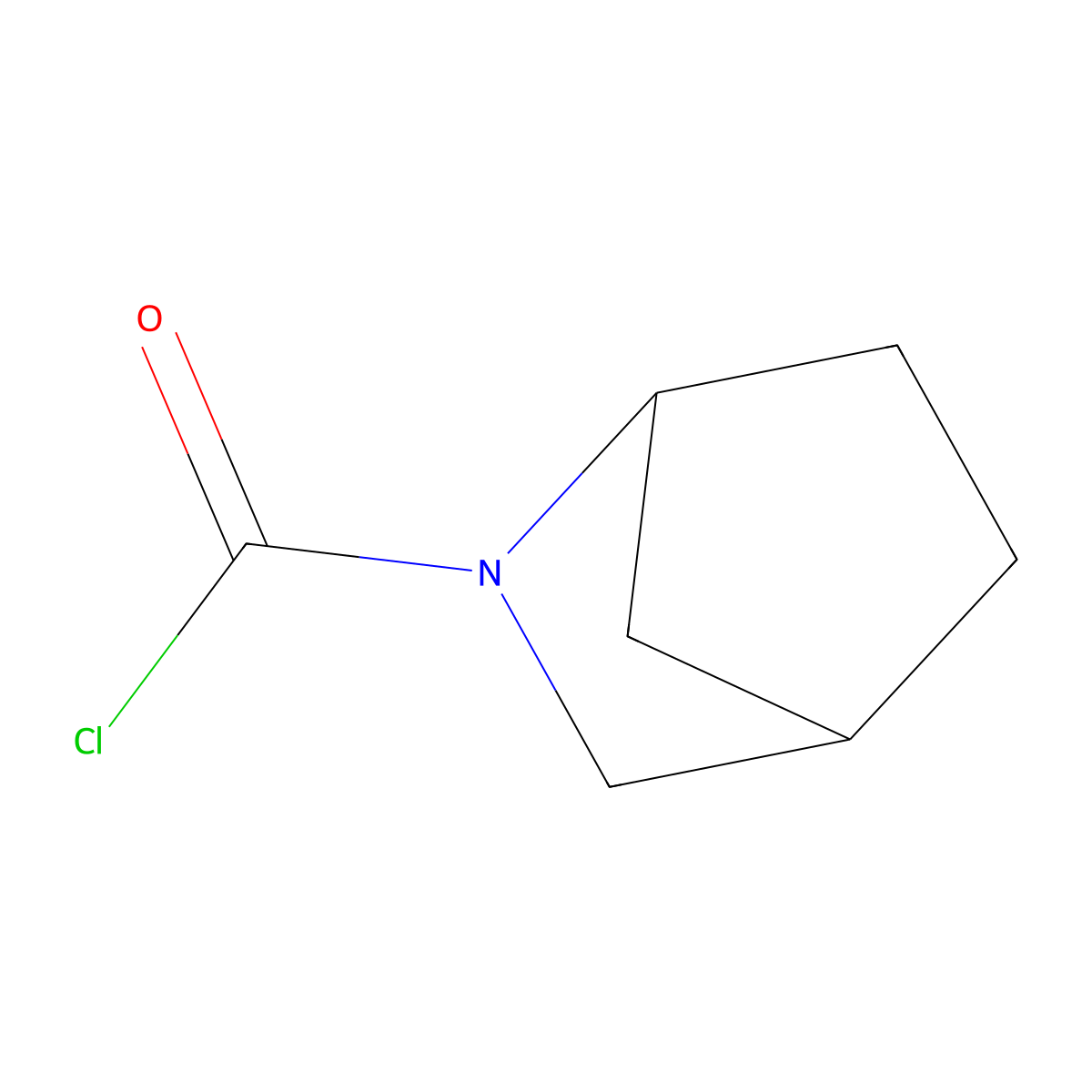 2-Azabicyclo[2.2.1]heptane-2-carbonyl chloride molecular structure, CAS 1532632-23-7