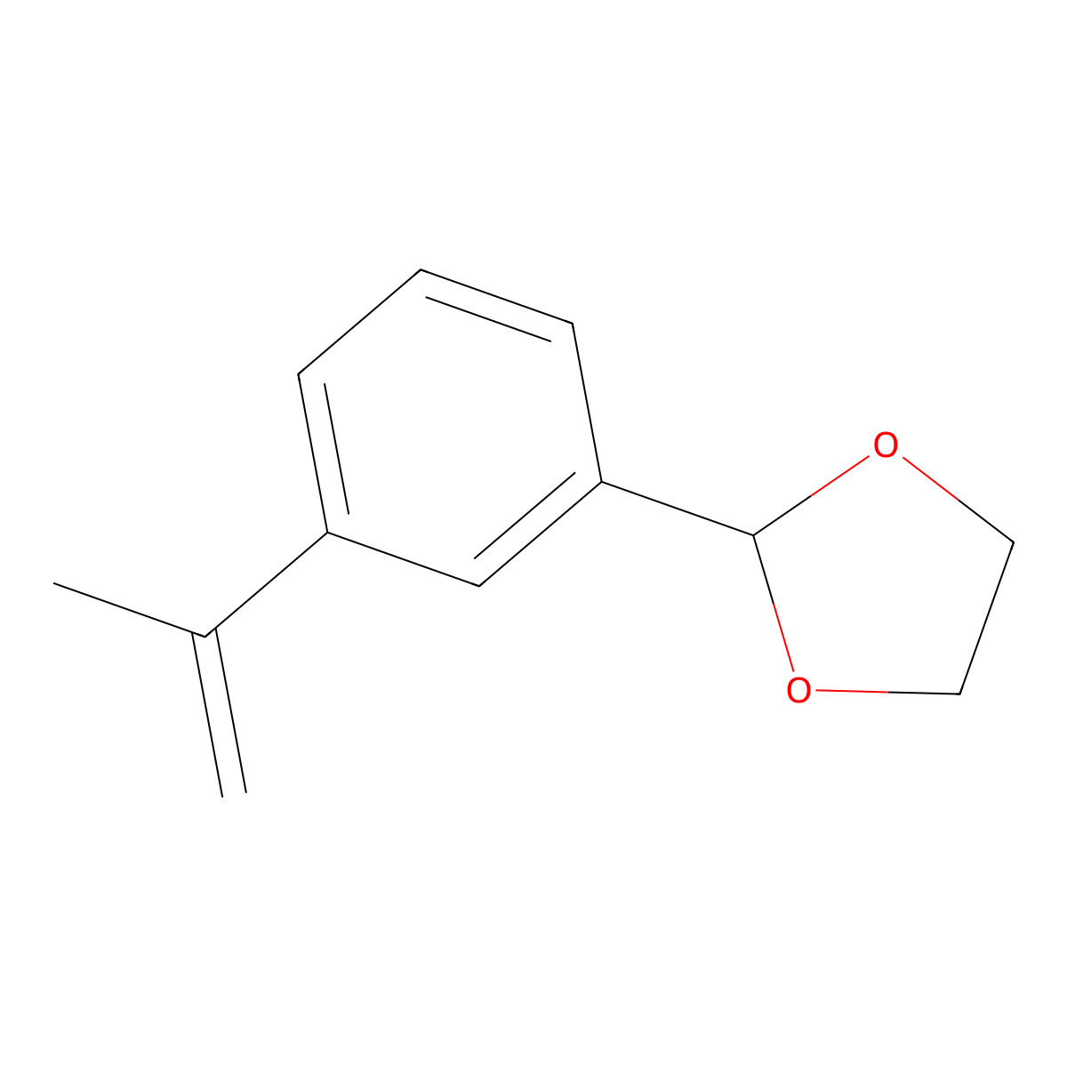 2-(3-Isopropenyl-phenyl)-[1,3]dioxolane molecular structure, CAS 153329-06-7