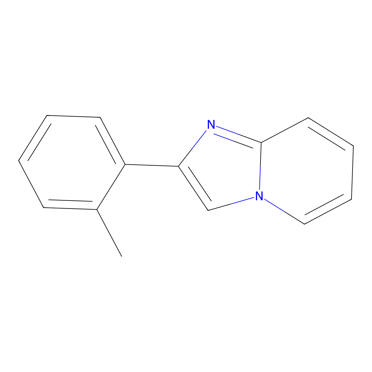 2-(o-Tolyl)imidazo[1,2-a]pyridine molecular structure, CAS 1533423-17-4
