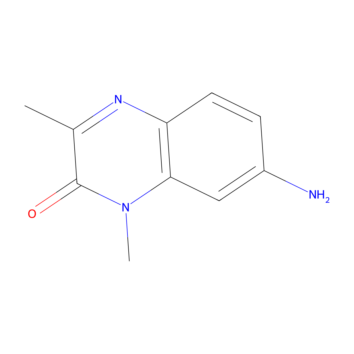 7-Amino-1,3-dimethyl-1,2-dihydroquinoxalin-2-one molecular structure, CAS 1533535-18-0