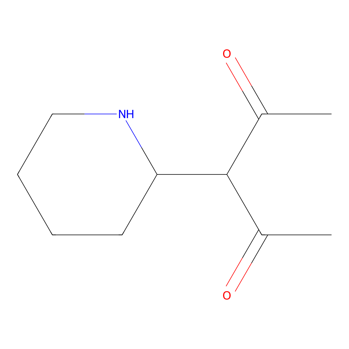 3-(Piperidin-2-yl)pentane-2,4-dione molecular structure, CAS 1533677-33-6