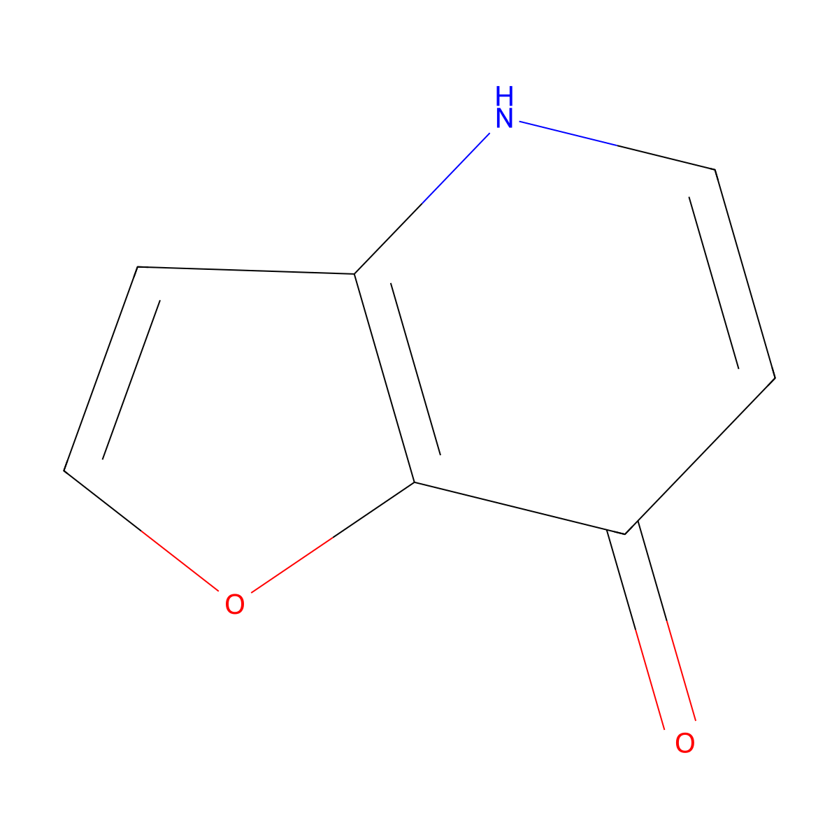 7-Hydroxyfuro[3,2-b]pyridine molecular structure, CAS 1533781-17-7