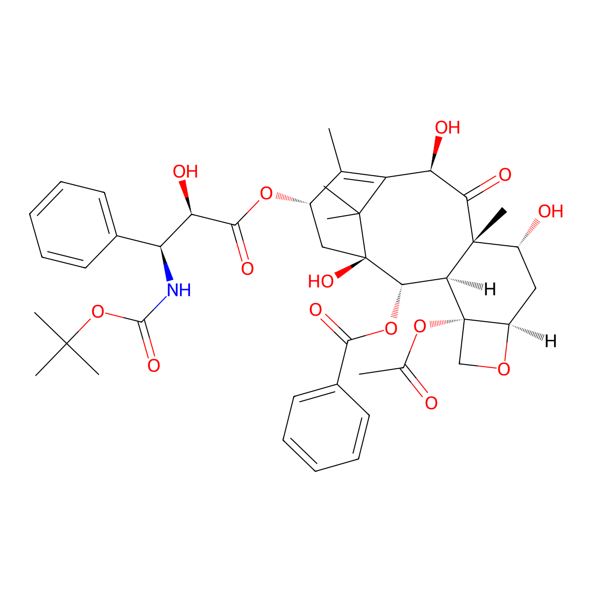 4-Epidocetaxel molecular structure, CAS 153381-68-1