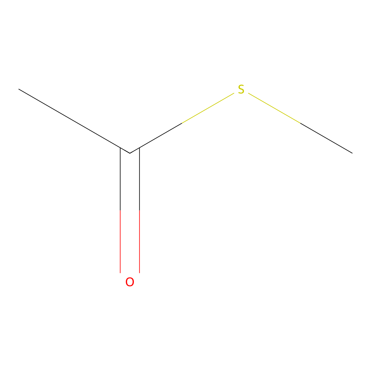 S-Methyl thioacetate molecular structure, CAS 1534-08-3