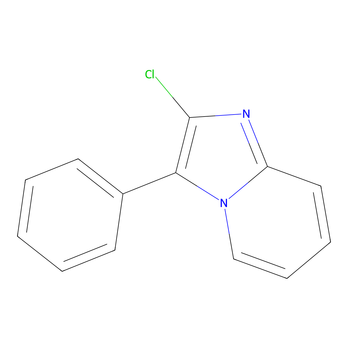 2-Chloro-3-phenylimidazo[1,2-a]pyridine molecular structure, CAS 1534326-20-9