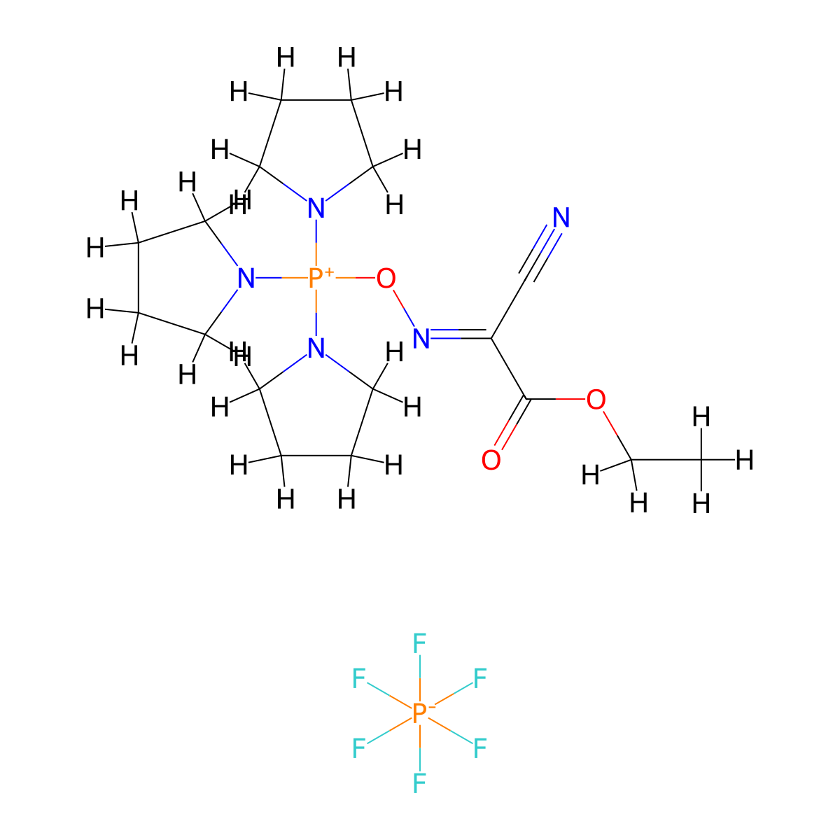 PyOxim molecular structure, CAS 153433-21-7