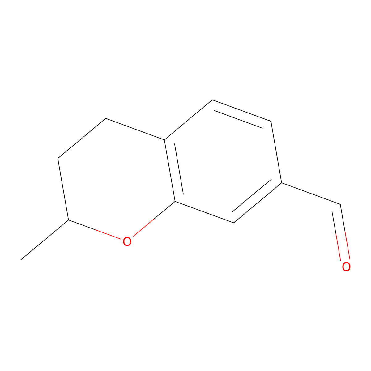 2-Methylchromane-7-carbaldehyde molecular structure, CAS 1534650-40-2