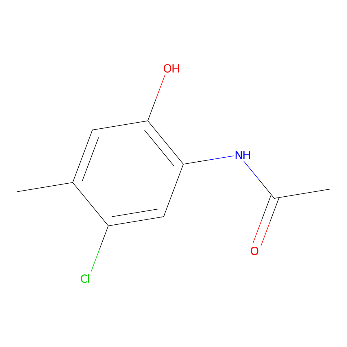 5'-Chloro-2'-hydroxy-P-acetotoluidide molecular structure, CAS 153506-14-0