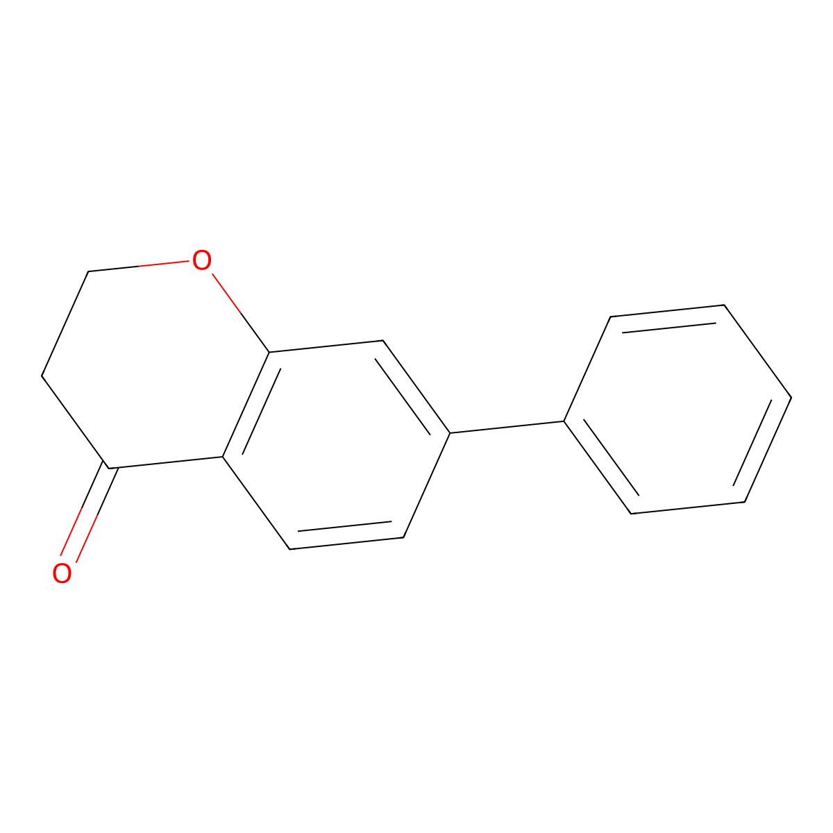 7-Phenylchroman-4-one molecular structure, CAS 153535-52-5