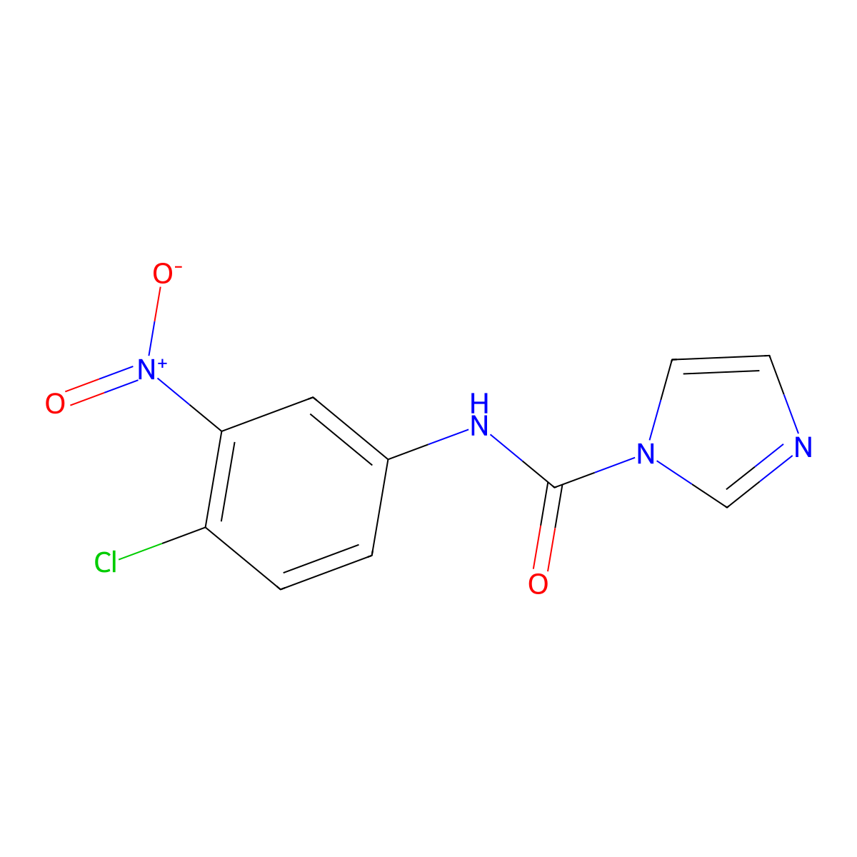 N-(4-chloro-3-nitrophenyl)-1H-imidazole-1-carboxamide molecular structure, CAS 1535430-29-5