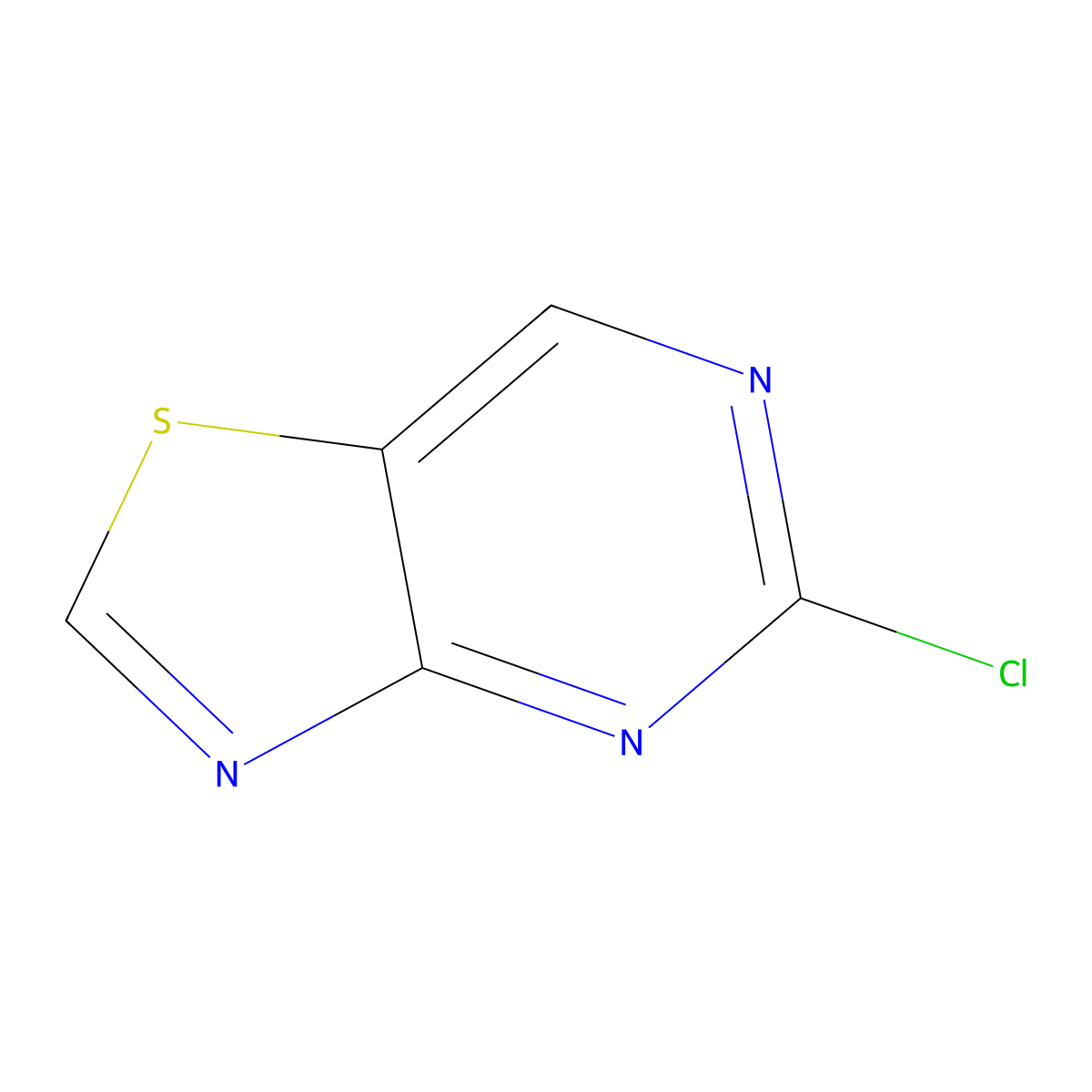 5-Chlorothiazolo[4,5-d]pyrimidine molecular structure, CAS 1535441-43-0