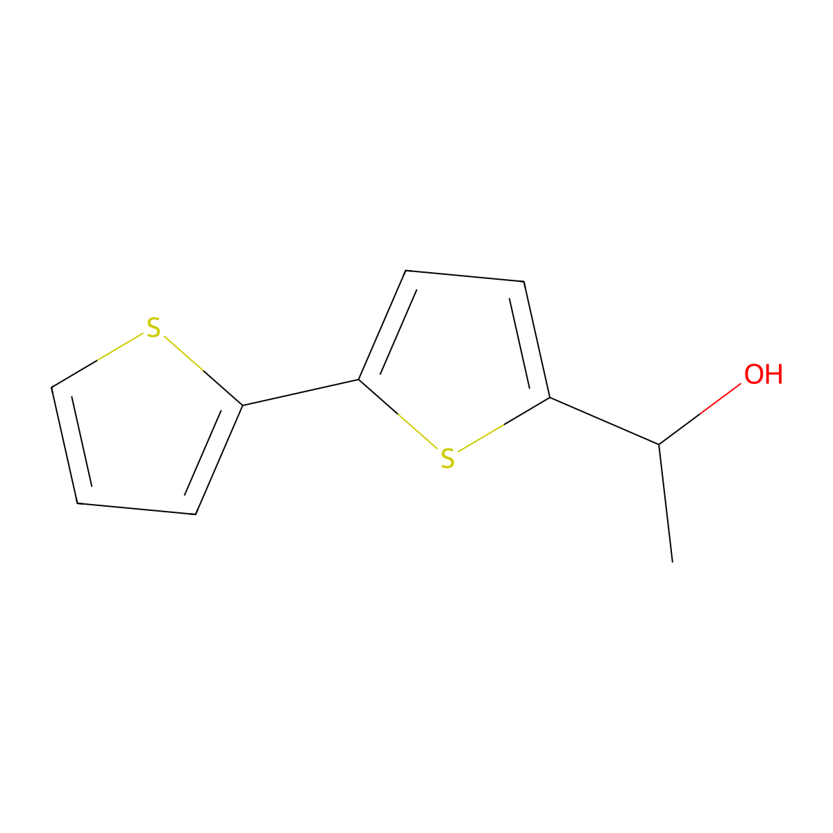 |A-Methyl[2,2'-bithiophene]-5-methanol molecular structure, CAS 153561-64-9