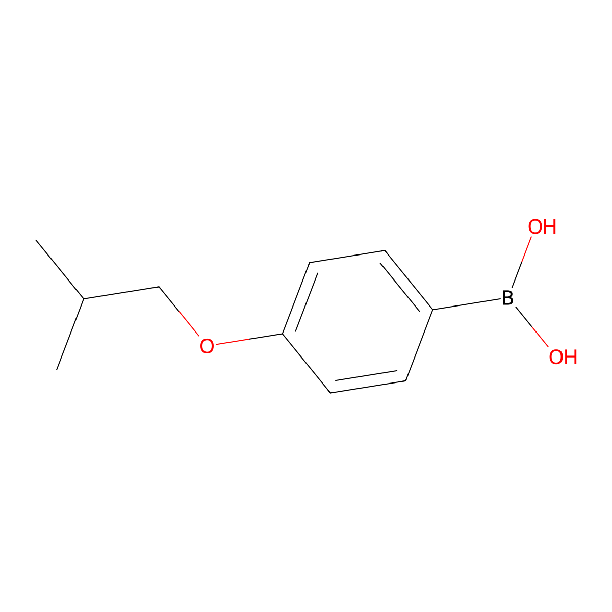 4-Isobutoxyphenylboronic acid molecular structure, CAS 153624-44-3