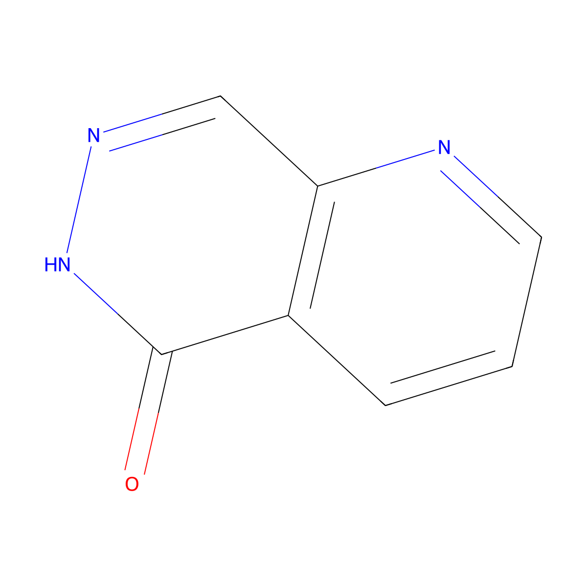 Pyrido[2,3-D]pyridazin-5(6H)-one molecular structure, CAS 15370-81-7