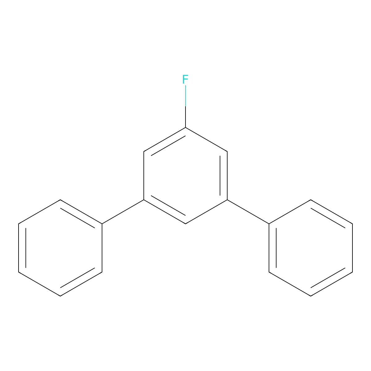 5'-Fluoro-1,1':3',1''-terphenyl molecular structure, CAS 1537218-88-4
