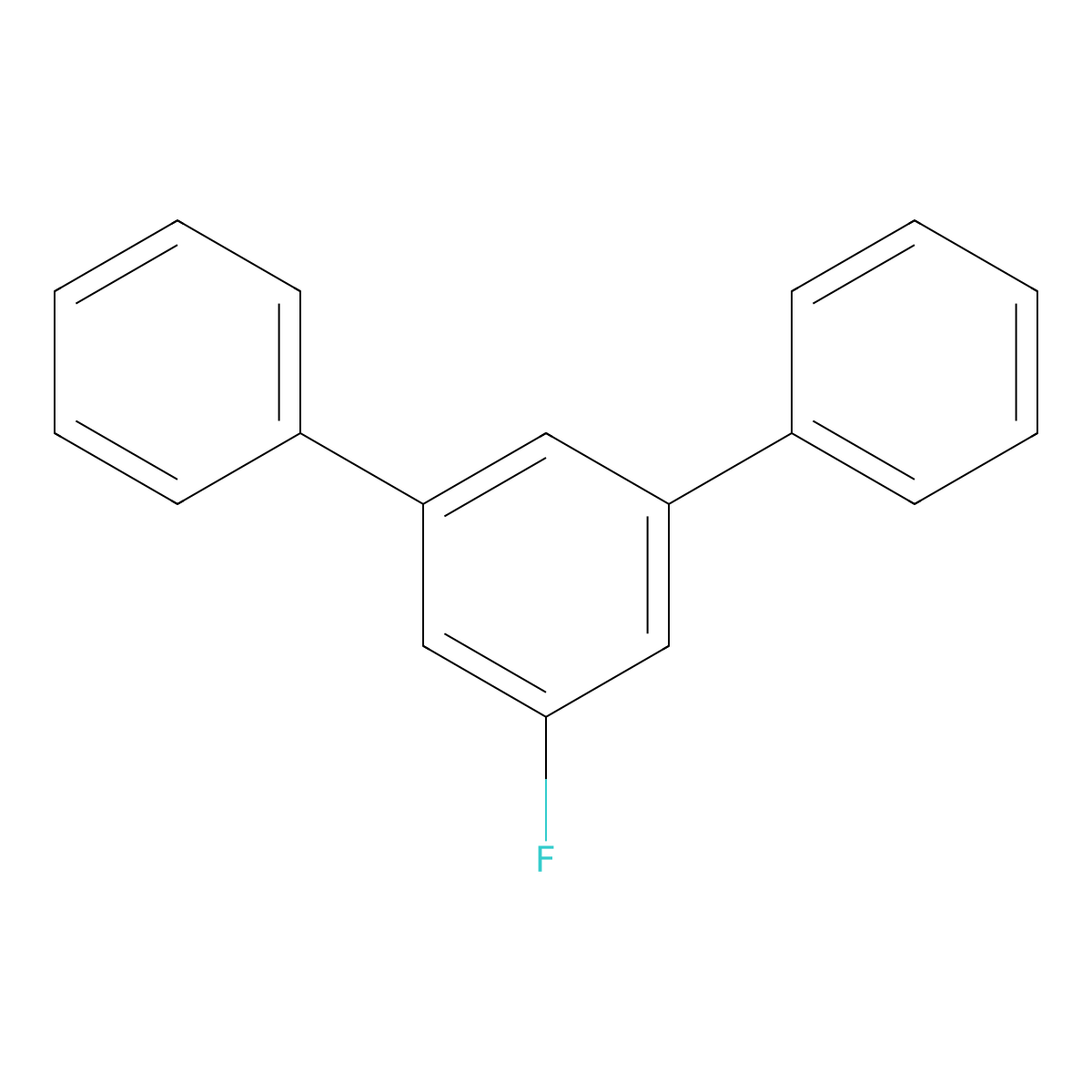 5'-Fluoro-1,1':3',1''-terphenyl molecular structure, CAS 1537218-88-4